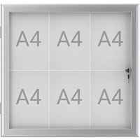 MAUL Schaukasten Excite alu 6x DIN A4 MAUL Schaukasten Excite alu 6x DIN A4 von Maul