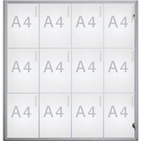 MAUL Schaukasten Extraslim alu 12x DIN A4 MAUL Schaukasten Extraslim alu 12x DIN A4 von Maul