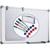 MAUL Whiteboard 2000 MAULpro Komplett-Set 120,0 x 90,0 cm weiß kunststoffbeschichteter Stahl von Maul