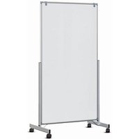 MAUL mobiles Whiteboard MAULpro easy2move 100,0 x 180,0 cm weiß kunststoffbeschichteter Stahl von Maul