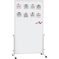 MAUL mobiles Whiteboard easy2move 100,0 x 180,0 cm weiß kunststoffbeschichteter Stahl MAUL mobiles Whiteboard easy2move 100,0 x 180,0 cm weiß kunststoffbeschichteter Stahl von Maul