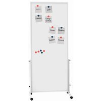 MAUL mobiles Whiteboard easy2move 75,0 x 180,0 cm weiß kunststoffbeschichteter Stahl MAUL mobiles Whiteboard easy2move 75,0 x 180,0 cm weiß kunststoffbeschichteter Stahl von Maul