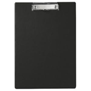 Maul 12 Stück Klemmbrett aus plastifiziertem Karton A4 schwarz Maul 12 Stück Klemmbrett aus plastifiziertem Karton A4 schwarz von Maul