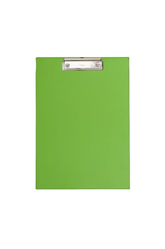 MAUL Klemmbrett A4 | Klemmbrett aus Karton mit Folie | Schreibbrett mit Papierklemme | Clipboard mit moderner Klemmer zur Aufbewahrung von Papier | für Büro, Küche und Werkstatt | Grün MAUL Klemmbrett A4 | Klemmbrett aus Karton mit Folie | Schreibbrett mit Papierklemme | Clipboard mit moderner Klemmer zur Aufbewahrung von Papier | für Büro, Küche und Werkstatt | Grün von Maul