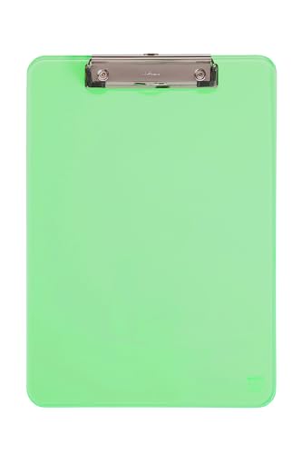 MAUL Klemmbrett A4 MAULneon | Schreibbrett aus Kunststoff im DIN A4 Format | Clipboard zum Aufhängen | moderner Klemmer zur Aufbewahrung von Papier | für Büro, Küche und Werkstatt | Grün MAUL Klemmbrett A4 MAULneon | Schreibbrett aus Kunststoff im DIN A4 Format | Clipboard zum Aufhängen | moderner Klemmer zur Aufbewahrung von Papier | für Büro, Küche und Werkstatt | Grün von Maul