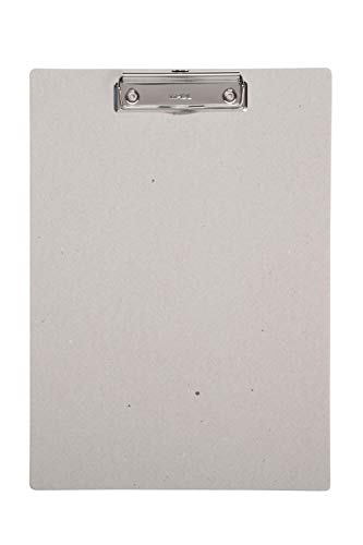 MAUL Schreibplatte MAULcreative aus Karton | Klemmbrett A4 zum Schreiben und Zeichnen | DIN A4 hoch | Inkl. einschiebbarer Aufhängöse | Stabiles Clipboard mit 8 mm Klemmweite | Grau MAUL Schreibplatte MAULcreative aus Karton | Klemmbrett A4 zum Schreiben und Zeichnen | DIN A4 hoch | Inkl. einschiebbarer Aufhängöse | Stabiles Clipboard mit 8 mm Klemmweite | Grau von Maul