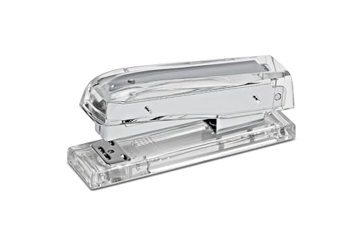 MAUL Heftgerät aus Acryl | stilvoller Tacker für bis zu 15 Blatt | Für 24/6er und 26/6er Heftklammern | Standnoppen für sicheren Stand | Organizer für Büro und Arbeitsplatz | Transparent MAUL Heftgerät aus Acryl | stilvoller Tacker für bis zu 15 Blatt | Für 24/6er und 26/6er Heftklammern | Standnoppen für sicheren Stand | Organizer für Büro und Arbeitsplatz | Transparent von Maul