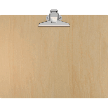 Maul Klemmbrett MAULtilia A3quer Lindenholz Klemmweite 2cm von Maul