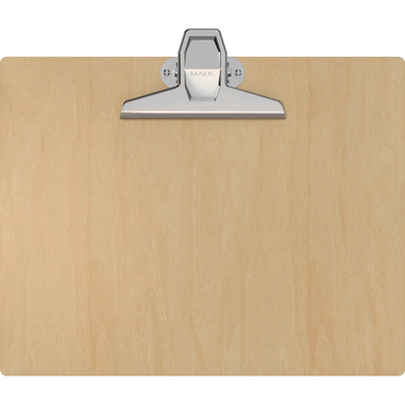 Maul Klemmbrett MAULtilia A4quer Lindenholz Klemmweite 2cm von Maul