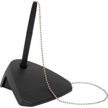 Maul Kuliständer mit Kugelkette schwarz Recycling Kunststoff Fuß 112x1 Maul Kuliständer mit Kugelkette schwarz Recycling Kunststoff Fuß 112x1 von Maul
