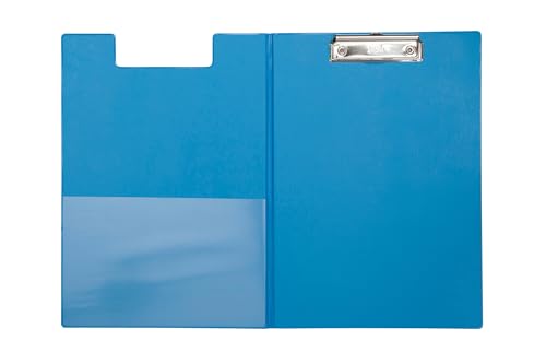 MAUL Schreibmappe A4 | Mappe aus Pappe mit Folienüberzug zum Zuklappen | Dokumentenmappe A4 mit Fach für Papier | Praktische Dokumententasche zum Aufhängen | Aktenmappe für Büro | Hellblau MAUL Schreibmappe A4 | Mappe aus Pappe mit Folienüberzug zum Zuklappen | Dokumentenmappe A4 mit Fach für Papier | Praktische Dokumententasche zum Aufhängen | Aktenmappe für Büro | Hellblau von Maul