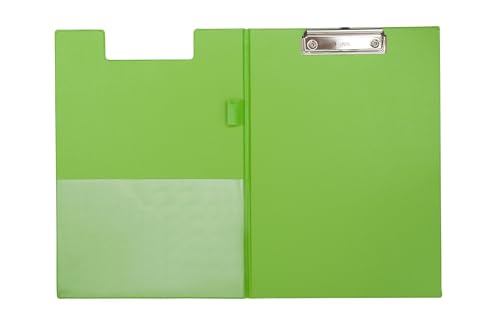 MAUL Schreibmappe A4 | Mappe aus Pappe mit Folienüberzug zum Zuklappen | Dokumentenmappe A4 mit Fach für Papier | Praktische Dokumententasche zum Aufhängen | Aktenmappe für Büro | Grün MAUL Schreibmappe A4 | Mappe aus Pappe mit Folienüberzug zum Zuklappen | Dokumentenmappe A4 mit Fach für Papier | Praktische Dokumententasche zum Aufhängen | Aktenmappe für Büro | Grün von Maul