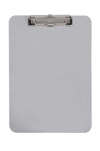 MAUL Klemmbrett A4 | Schreibbrett aus Kunststoff im DIN A4 Format | Clipboard zum Aufhängen | moderner Klemmer zur Aufbewahrung von Papier | für Büro, Küche und Werkstatt | Grau MAUL Klemmbrett A4 | Schreibbrett aus Kunststoff im DIN A4 Format | Clipboard zum Aufhängen | moderner Klemmer zur Aufbewahrung von Papier | für Büro, Küche und Werkstatt | Grau von Maul