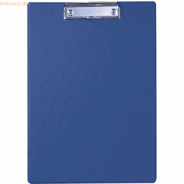 12 x Maul Schreibplatte A4 mit Folienüberzug blau von Maul