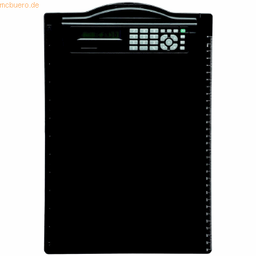 Maul Schreibplatte A4 mit Rechner schwarz von Maul