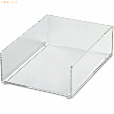 Maul Zettelbox Acryl DIN A6 ungefüllt glasklar von Maul