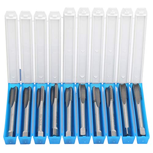 10pcs gerade Flöte Tippen Sie auf HSS hohe Härtegewinde -Bohrer M10 x 1,5 Maschinenhackung 10pcs gerade Flöte Tippen Sie auf HSS hohe Härtegewinde -Bohrer M10 x 1,5 Maschinenhackung von Mavaol