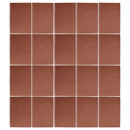 20pcs Binding Cover Hard B5 26 Löcher Papierabdeckungen für Berichte und Präsentationen Kaffee 20pcs Binding Cover Hard B5 26 Löcher Papierabdeckungen für Berichte und Präsentationen Kaffee von Mavaol
