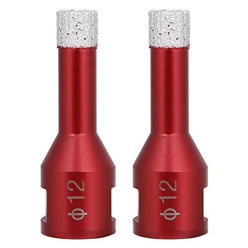 2pcs Diamond Lochsägen Bit Elektrische Elektrowerkzeugwinkel - Zubehör für Keramikfliesen (Angle grinder hole opener 12mm) von Mavaol