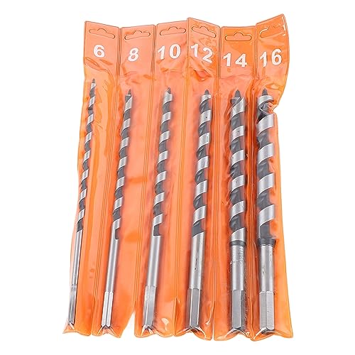 6pcs Auger Bohrern Bit SEX Shank Solid Ship Auger Bit Set Holz funktionieren 6pcs Auger Bohrern Bit SEX Shank Solid Ship Auger Bit Set Holz funktionieren von Mavaol