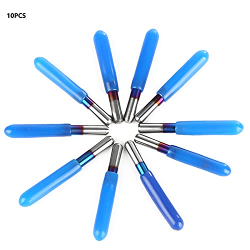 Blaues Schicht Wolframstahl -Gravur -Werkzeug CNC Schnitzwerkzeug 10pcs Box für Hartholz -Acryl Blaues Schicht Wolframstahl -Gravur -Werkzeug CNC Schnitzwerkzeug 10pcs Box für Hartholz -Acryl von Mavaol