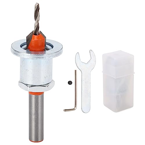 Einstellbares Holz Countersink -Bit für flache und Steckerschrauben 8x10x2.8 Einstellbares Holz Countersink -Bit für flache und Steckerschrauben 8x10x2.8 von Mavaol