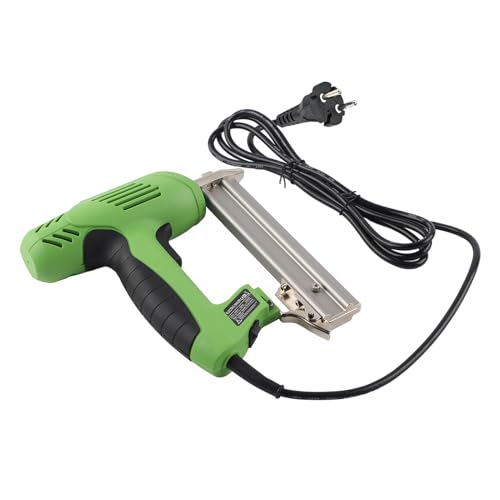 Elektrische Nagelpistole Ergonomischer Soft Griff Multifunktional Kabelgebundener Gerader Nagler für Möbelbau Handwerk Holzverarbeitung von Mavaol