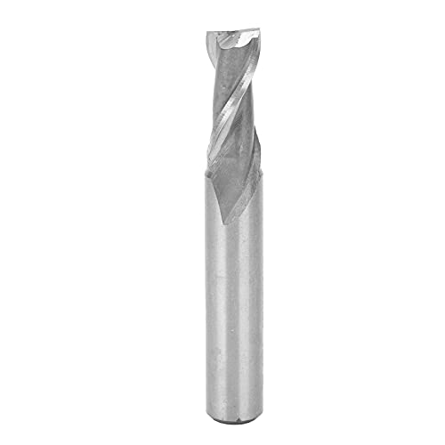 Hochgeschwindigkeitsstahl 2 -Flex -Spiralendmühle Straight Shank CNC Mahlen Cutter Tool Hardware für Holz -Acrylaluminium (11 * 12 * 26 * 83) von Mavaol
