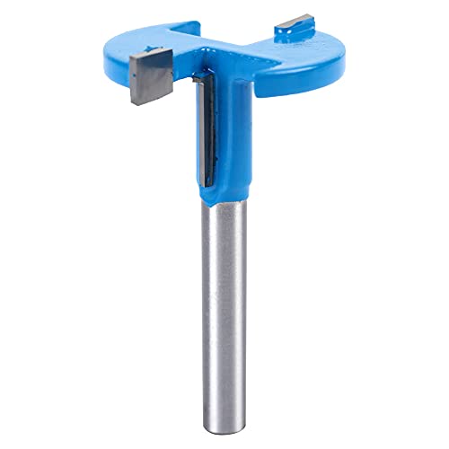 Holzbearbeitung T Slot zementiertes Carbid -Router Bit gelb 27 mm geeignet für Elektroschneider Gravur [Holzbearbeitung] (Cutter head diameter 35mm) von Mavaol
