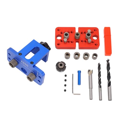 Holzbearbeitungsdübel -Jig -Locator -Werkzeug robuster Aluminiumdesign für Hausmöbel machen von Mavaol