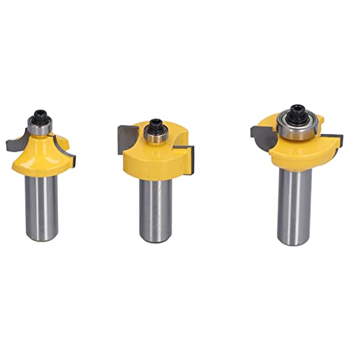 Premium-Shaker-Türfräser-Set, langlebig, rostfrei, Fräser aus 45er-Stahl mit Anti-Kickback-Design, 1/2-Schaft für die Holzbearbeitung Premium-Shaker-Türfräser-Set, langlebig, rostfrei, Fräser aus 45er-Stahl mit Anti-Kickback-Design, 1/2-Schaft für die Holzbearbeitung von Mavaol