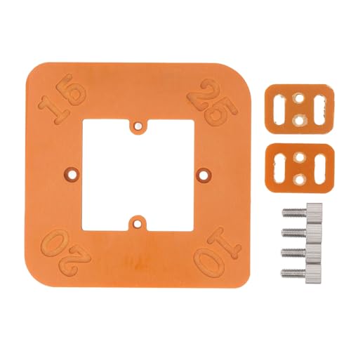 Runde Eckradius -Vorlage Holzbearbeitung Universal Router Jig Holzbretthalle Schneidemoxiliary Tool für Schreinerprojekte von Mavaol