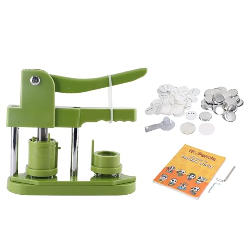 Taste Maker Machine Badge Drücken Sie Kit für Familiene mit Panda -Mustern Crafts Accessoires vorhanden (25mm) von Mavaol