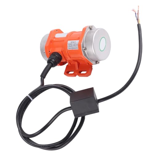 Vibrationsmotor Einphasig IP66 Wasserdicht Asynchron Aluminiumlegierung Gehäuse 220V 3000 U/min für Bergbau Metallurgie Baustelle (30W) von Mavaol