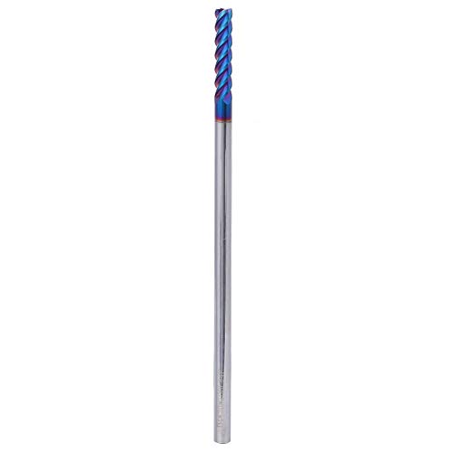 Wolframstahl Nanobeschichtung CNC Fräser HRC65 ° 4 mm Klingen Durchmesser Geeigneter hoher Hartteile Edelstahlform (4 * 20 * 4D*100L) von Mavaol