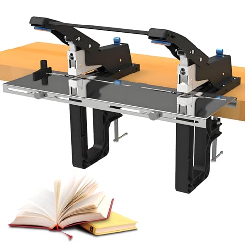 Heavy Duty Sattelhefter, A4 Manual Double Heads Hefter, 60 Blatt Bindestärke, Flach- / Sattelhefter 2 Modi, Universelle 6MM / 8MM / 10MM Heftklammern, Für Büro, Schule Heavy Duty Sattelhefter, A4 Manual Double Heads Hefter, 60 Blatt Bindestärke, Flach- / Sattelhefter 2 Modi, Universelle 6MM / 8MM / 10MM Heftklammern, Für Büro, Schule von Mavdecll