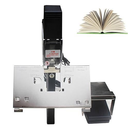 Mavdecll Elektrischer Sattelhefter, 2-50 Blatt Heavy Duty Sattelstichhefter, 1-9 Stufen Bindedruck Einstellbar, Mit Fußpedal, Für Büro, Schule & Druckerei Mavdecll Elektrischer Sattelhefter, 2-50 Blatt Heavy Duty Sattelstichhefter, 1-9 Stufen Bindedruck Einstellbar, Mit Fußpedal, Für Büro, Schule & Druckerei von Mavdecll