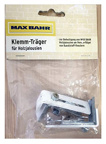Klemm-Träger für Holzjalousien 2 Stück von Max Bahr