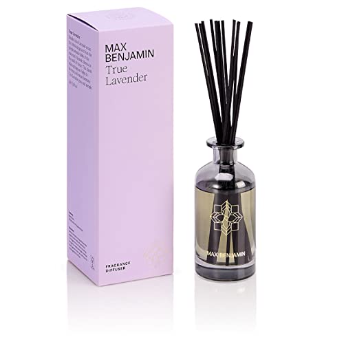 Max Benjamin Diffuser True Lavender, Raumduft aus 100% reinen Duftölen; Ohne Alkohol - RB-D08 von Max Benjamin