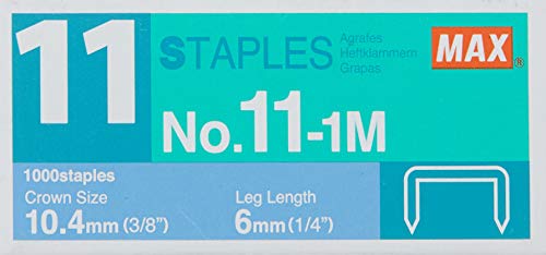 DHP comerpa SLU Max – Heftklammern Nr. 11, 10 Stück, 1 m DHP comerpa SLU Max – Heftklammern Nr. 11, 10 Stück, 1 m von Max Co.,Ltd