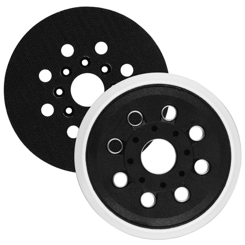 MaxEarn 2 Stück 125 mm/5 zoll Schleifteller für GEX 125-1A, PEX 220 A, PEX 220 AE, Skil 7402/7490, 8 Löcher Ersatz Selbstklebende Schleifplatte für Schleifgeräte MaxEarn 2 Stück 125 mm/5 zoll Schleifteller für GEX 125-1A, PEX 220 A, PEX 220 AE, Skil 7402/7490, 8 Löcher Ersatz Selbstklebende Schleifplatte für Schleifgeräte von MaxEarn