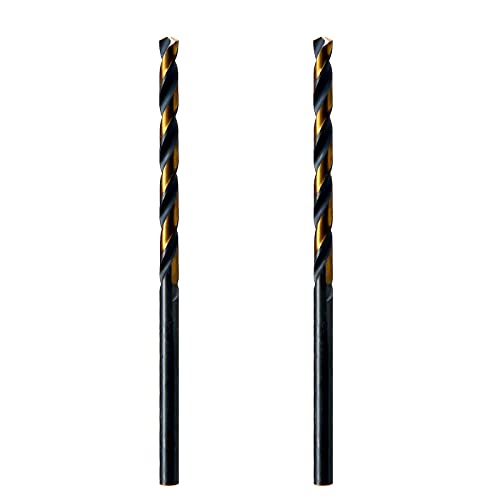 MAXTOOL Nr. 42 2 Stück identische Bohrer, Durchmesser 0,2 cm, HSS, M2, Spiralbohrer, Drahtlehre, nummeriert, gerader Schaft, JBN02H10R42P2 MAXTOOL Nr. 42 2 Stück identische Bohrer, Durchmesser 0,2 cm, HSS, M2, Spiralbohrer, Drahtlehre, nummeriert, gerader Schaft, JBN02H10R42P2 von MaxTool