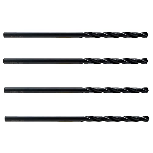 MAXTOOL Nr. ACN02B06R25P4 Flugzeug-Verlängerungsbohrer, Durchmesser 0,4 cm, HSS M2, extra lang, tiefe Spiralbohrer, Drahtlehre, nummeriert, gerader Schaft, 4 Stück MAXTOOL Nr. ACN02B06R25P4 Flugzeug-Verlängerungsbohrer, Durchmesser 0,4 cm, HSS M2, extra lang, tiefe Spiralbohrer, Drahtlehre, nummeriert, gerader Schaft, 4 Stück von MaxTool