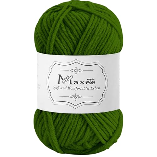 Maxee 50g Handstrickgarn Multicolor, Acryl Garn zum Stricken, Weicher Wolle zum Häkeln und Kunsthandwerk, Hand Knitting Garn zum Häkeln, Schals für Strickanfänger, Erfahrene Stricker Maxee 50g Handstrickgarn Multicolor, Acryl Garn zum Stricken, Weicher Wolle zum Häkeln und Kunsthandwerk, Hand Knitting Garn zum Häkeln, Schals für Strickanfänger, Erfahrene Stricker von Maxee