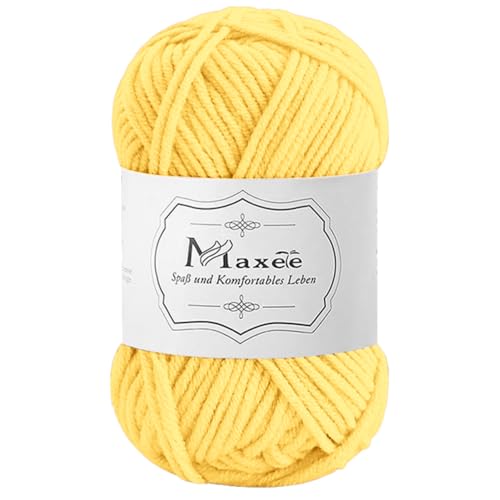 Maxee 50g Handstrickgarn Multicolor, Acryl Garn zum Stricken, Weicher Wolle zum Häkeln und Kunsthandwerk, Hand Knitting Garn zum Häkeln, Schals für Strickanfänger, Erfahrene Stricker Maxee 50g Handstrickgarn Multicolor, Acryl Garn zum Stricken, Weicher Wolle zum Häkeln und Kunsthandwerk, Hand Knitting Garn zum Häkeln, Schals für Strickanfänger, Erfahrene Stricker von Maxee