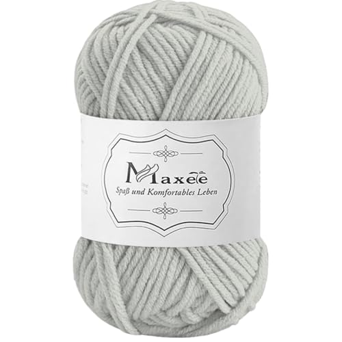 Maxee 50g Handstrickgarn Multicolor, Acryl Garn zum Stricken, Weicher Wolle zum Häkeln und Kunsthandwerk, Hand Knitting Garn zum Häkeln, Schals für Strickanfänger, Erfahrene Stricker Maxee 50g Handstrickgarn Multicolor, Acryl Garn zum Stricken, Weicher Wolle zum Häkeln und Kunsthandwerk, Hand Knitting Garn zum Häkeln, Schals für Strickanfänger, Erfahrene Stricker von Maxee