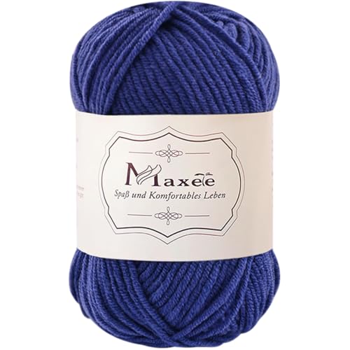 Maxee 50g Handstrickgarn Multicolor, Acryl Garn zum Stricken, Weicher Wolle zum Häkeln und Kunsthandwerk, Hand Knitting Garn zum Häkeln, Schals für Strickanfänger, Erfahrene Stricker Maxee 50g Handstrickgarn Multicolor, Acryl Garn zum Stricken, Weicher Wolle zum Häkeln und Kunsthandwerk, Hand Knitting Garn zum Häkeln, Schals für Strickanfänger, Erfahrene Stricker von Maxee