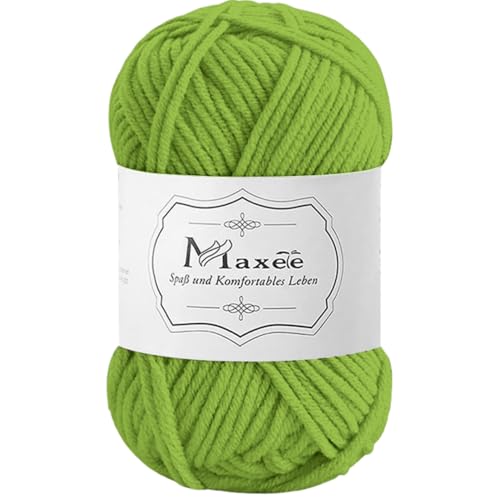 Maxee 50g Handstrickgarn Multicolor, Acryl Garn zum Stricken, Weicher Wolle zum Häkeln und Kunsthandwerk, Hand Knitting Garn zum Häkeln, Schals für Strickanfänger, Erfahrene Stricker Maxee 50g Handstrickgarn Multicolor, Acryl Garn zum Stricken, Weicher Wolle zum Häkeln und Kunsthandwerk, Hand Knitting Garn zum Häkeln, Schals für Strickanfänger, Erfahrene Stricker von Maxee