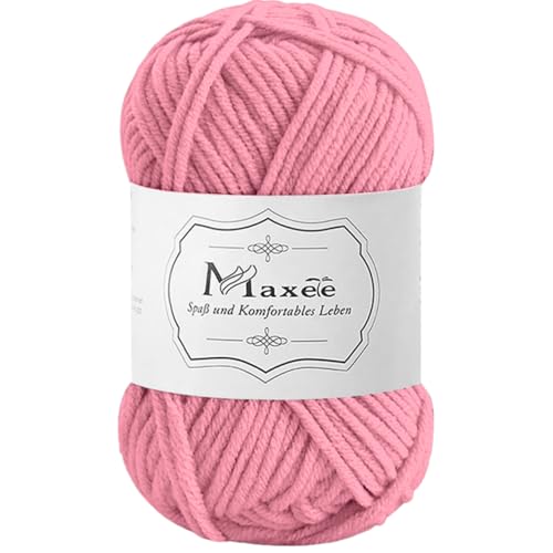 Maxee 50g Handstrickgarn Multicolor, Acryl Garn zum Stricken, Weicher Wolle zum Häkeln und Kunsthandwerk, Hand Knitting Garn zum Häkeln, Schals für Strickanfänger, Erfahrene Stricker Maxee 50g Handstrickgarn Multicolor, Acryl Garn zum Stricken, Weicher Wolle zum Häkeln und Kunsthandwerk, Hand Knitting Garn zum Häkeln, Schals für Strickanfänger, Erfahrene Stricker von Maxee