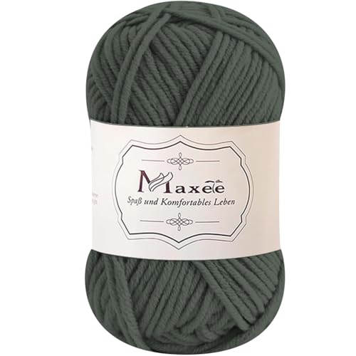 Maxee 50g Handstrickgarn Multicolor, Acryl Garn zum Stricken, Weicher Wolle zum Häkeln und Kunsthandwerk, Hand Knitting Garn zum Häkeln, Schals für Strickanfänger, Erfahrene Stricker Maxee 50g Handstrickgarn Multicolor, Acryl Garn zum Stricken, Weicher Wolle zum Häkeln und Kunsthandwerk, Hand Knitting Garn zum Häkeln, Schals für Strickanfänger, Erfahrene Stricker von Maxee